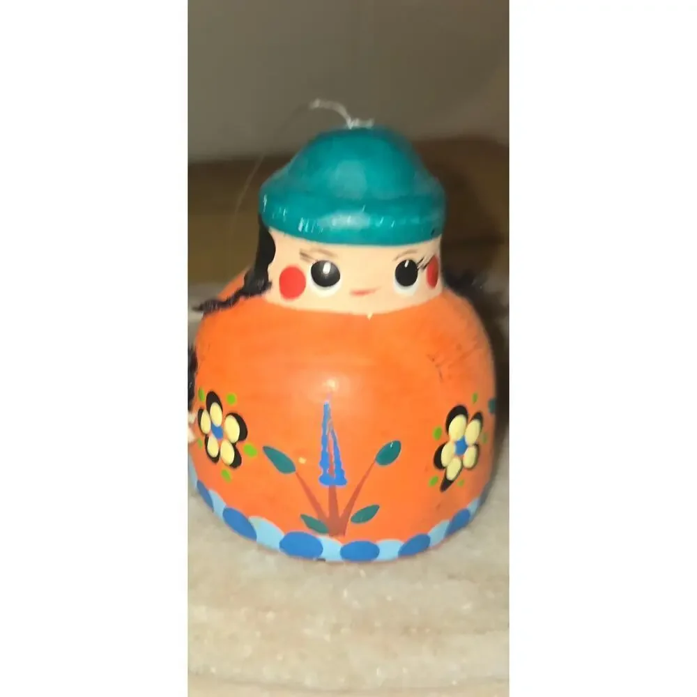 Curacao Pottery Hanging Doll Bells made 1994